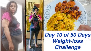 Day 10 of 50 Days Weight loss Challenge Tamil  Sasha Saju  Wow me [upl. by Orms]