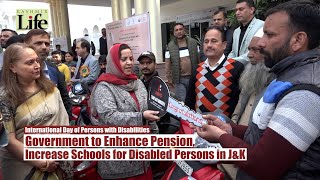 Government to Enhance Pension Increase Schools for Disabled Persons in JampK [upl. by Ahsercul]