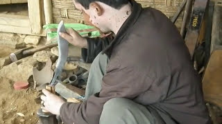 The Traditional Making of a Kukri Knife [upl. by Llennoc]