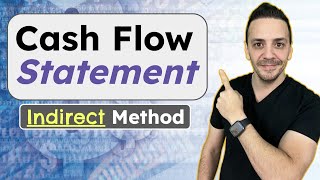 Prepare Cashflow Statement in 10 Minutes Indirect Method [upl. by Kegan440]