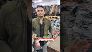 100 Original Leather Jacket Delhi  Jacket Market  jacketmarket [upl. by Pansir]