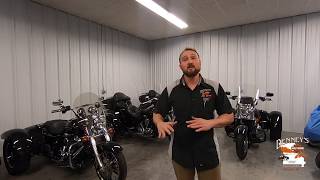 2014 HarleyDavidson Tri Glide amp 1970s ServiCar Test Ride [upl. by Noslrac915]