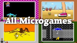 WarioWare Inc Mega Microgame  All 213 Microgames on All Difficulties [upl. by Noreik]