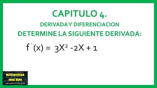 EJERCICIO DERIVADA UN POLINOMIO f ’ x 3X2 2X  1 [upl. by Siuqramed]