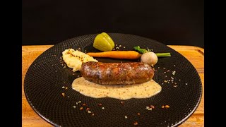 ANDOUILLETTE A LA MOUTARDE A LANCIENNE ECRASE DE PDT [upl. by Lowenstein]