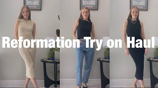 A Fall Reformation Try on Haul [upl. by Ennaeiluj]