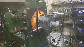 ГТС Испытания на стенде гидронасоса Testing hydraulic pumps 155131 [upl. by Avilo]