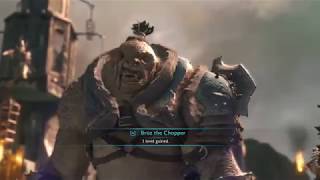 Making Bruz Level 60 Legendary Overlord Shadow of War [upl. by Ennovart]