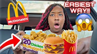 HOW TO SUCCESSFULLY GROW YOUR YOUTUBE CHANNEL  McDonald’s Mukbang [upl. by Kcirddes905]