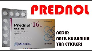 Prednol Tablet Metilprednizolon Nedir Niçin Kullanılır Nasıl Kullanılır Yan Etkileri Nelerdir [upl. by Annavoj]