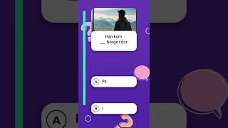 Quiz med Levitator norsk språk norskkurs norwegian quiz preposisjoner [upl. by Simara]