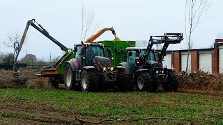 Valtra Traktoren beim Holzhacken  Willrodt  Service [upl. by Lizabeth826]