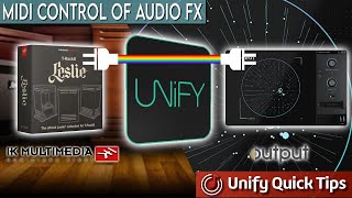 UNIFY Quick Tip  Controlling VST Effects With MIDI [upl. by Aitahs]