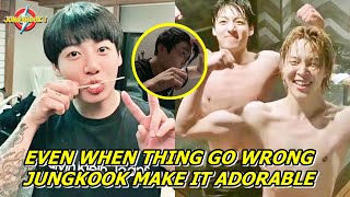 Jungkook’s Haircut Gone Wrong  BTS Jimin Can’t Stop Laughing  Are You Sure Episode Highlight [upl. by Htebizile686]