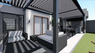 PROYECTO QUINCHO TERRAZA [upl. by Ahsakal]