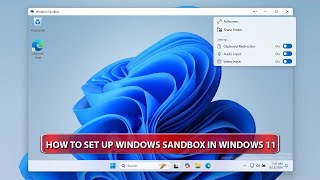 How to Setup Windows Sandbox on Windows 11  Install Windows Sandbox  Enable or Disable Sandbox [upl. by Amathist]