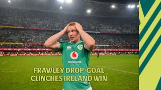 Ciarán Frawley drop goal seals famous win over South Africa  The Left Wing [upl. by Maud]