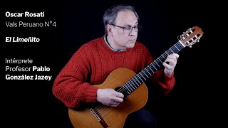 TUTORIAL  GUITARRA  Oscar Rosati El Limeñito Vals [upl. by Enitsyrk]