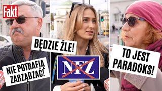 NFZ ZBANKRUTUJE Polacy w MOCNYCH słowach o zapaści w ochronie zdrowia quotMOGĘ NIE DOŻYĆquot  FAKTPL [upl. by Jemina]