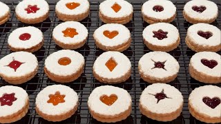 Austrian Linzer Cookies [upl. by Atnas271]