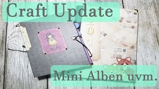 Craft Update ✿ Basteln mit Papier ✿ Karten Ideen ✿ Mini Album ✿ Schubladen Aufbewahrung [upl. by Anneres]