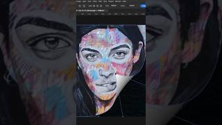 Create a Paper Fold Effect in photoshop 🤯💥 shorts photoshop [upl. by Aneed]