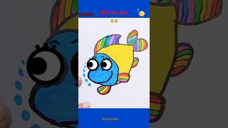 Easy diy kids 🌈 drawing🐳🪄😨shorts ytshorts trending viralvideo funny story art drawing kids [upl. by Grimbal]