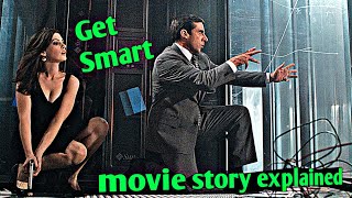 Get smart 2008 full movie story explained  hollywood comedy action movie explained in hindi urdu [upl. by Enomrej]