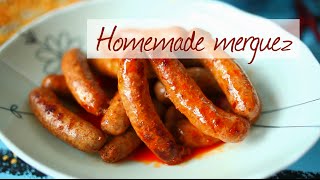 How to make homemade merguez sausage [upl. by Yrahcaz970]