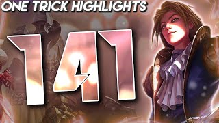 141  Ezreal One Trick Highlights [upl. by Honorine]