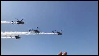 air india flying show colaba Mumbai at Marin nice shorts indian proud people [upl. by Barnard]