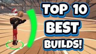 TOP 10 BEST BUILDS IN HOOPS LIFE AFTER THE UPDATE 👑 [upl. by Alyek]