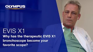 Favorite Bronchoscopes  Prof Eberhardts experience with Olympus EVIS X1 [upl. by Atiral]