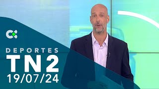 Deportes TN2  190724 [upl. by Ynottirb]