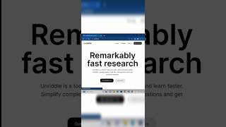 Unriddleai Revolutionizing Knowledge Management  Simplify Summarize Understand shorts short [upl. by Llenrrad]