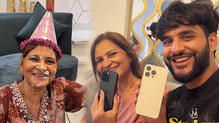 Mummy k Birthday pe aye 2 new Iphone 16 pro max😍￼ [upl. by Brandyn]