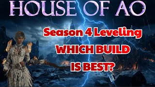 Diablo 4 Which Sorcerer build is BEST for leveling [upl. by Illac]