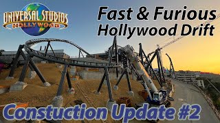 Fast amp Furious at Universal Studios Hollywood  Constuction Update 2  October 2024 [upl. by Melnick]