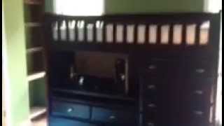 wayfair all in one bunk bed assembly service in DC MD VA by Furniture Assembly Experts LLC [upl. by Aivonas]