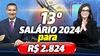 INSS 1ª PARCELA do 13º SALÁRIO para os APOSENTADOS  CALENDÁRIO INSS 2024  VEJA DATAS e VALORES [upl. by Nylodnew]