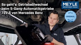 So geht’s Getriebeölwechsel beim 5GangAutomatikgetriebe 7226 von Mercedes Benz [upl. by Laforge]