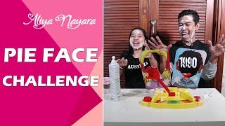 PIE FACE Challenge Naya With Om Raffa TerNGAKAK  PieFaceChallenge [upl. by Levon384]