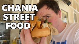 Chania Street Food Tour  Crete Greece [upl. by Leodora]