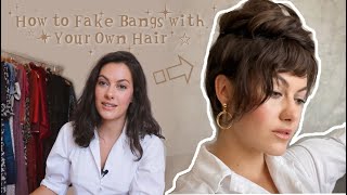 EASY 1960sInspired Updo  VINTAGE TIPS amp TRICKS [upl. by Natsirhc]