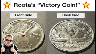 SILVER ALERT Rootas Silver quotVictory Coinquot is HERE Free w Private Road Subscription Bix Weir [upl. by Atiram192]