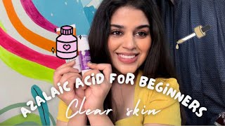 How to use azelaic acid  Great azelaic acid for beginners  Azelaic acid for acne amp Pigmentation [upl. by Yvad]