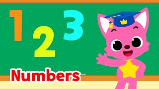 Learn Numbers in English with Pinkfong  15Minute Learning with Baby Shark [upl. by Alhak]