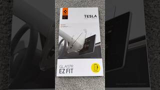 Spigen GlastR EZ Fit screen protector for Tesla Model Y3 tesla modelyaccessories [upl. by Sahc280]