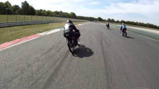 A lap on the circuit of Assen on a 50cc Hemeyla Kreidler [upl. by Barcellona]