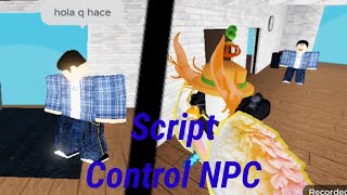 😁 Script Fe control npc roblox 😁 [upl. by Arther313]